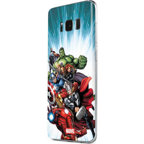 Marvel Avengers Team Galaxy S8 Plus Skin